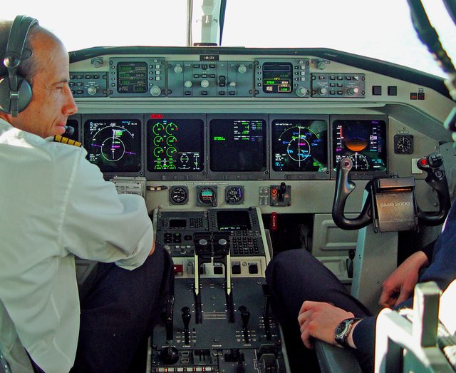 The pilot and the co-pilot never eat the same meal