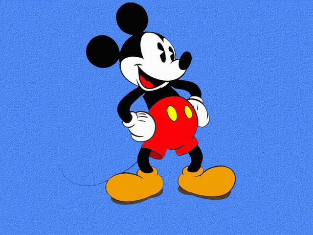 Mickey Mouse has a star on the Hollywood Walk of Fame