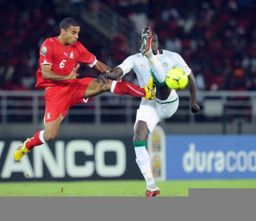 E. Guinea reached last eight after a 2-1 win over Senegal.(Photo courtesy CAF)