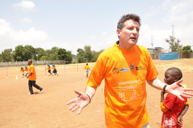 Sebastian Coe urges Sports Fraternity to support  African Olympic Games bid. Coe was in Tanzania for a London 2012 Games global sports development programme.