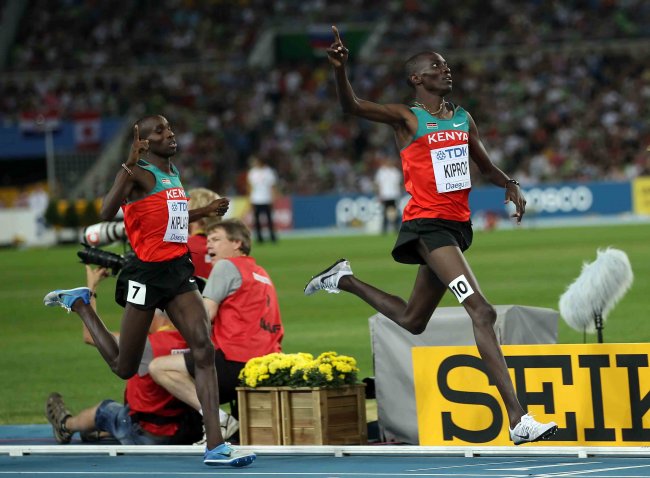 Kenyan runners at a past World event.(Photo:File)