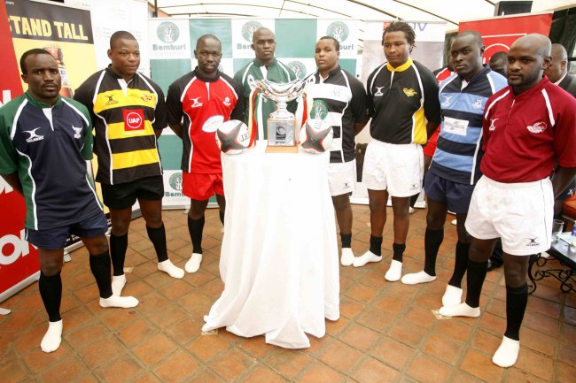 Bamburi Rugby Super Series kit launch at the RFUEA.(Photo by Shutterspeed)