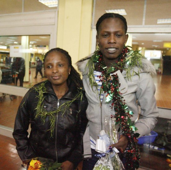 World Indoor champions Hellen Obiri and Pamela Jelimo will be competing in Meru this weekend.(Photo:File)
