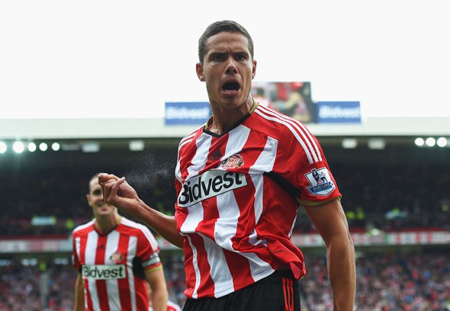 Jack Rudwell equalised for Sunderland against Man U.(Photo:Premierleague)