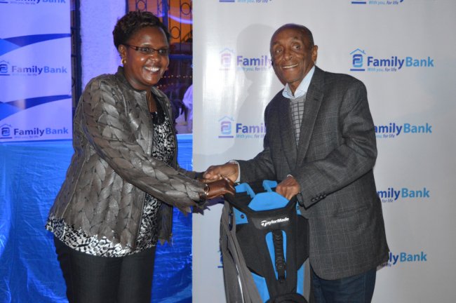 Jane Koech won the annual Family Bank Golf tournament in Eldoret. 