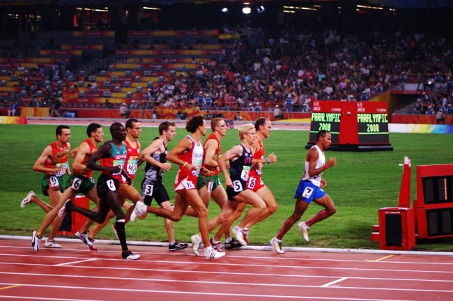 Henry Kirwa at a past Paralympic games. He won bronze on Sunday in Rio.(Photo:File)