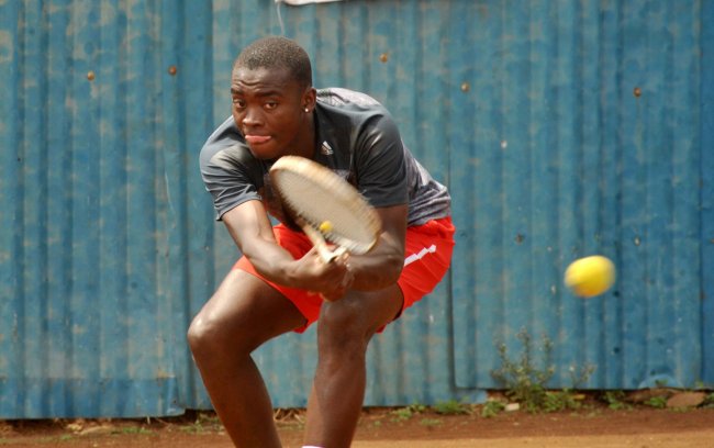 Ismael Changawa blamed his poor performance at the championship to the playing surface. (Photo by Shutterspeed).