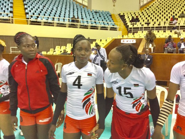 Malkia Stars face Rwanda in the next match after beating Uganda 3-0 on Friday. (Photo Courtesy KVF)
