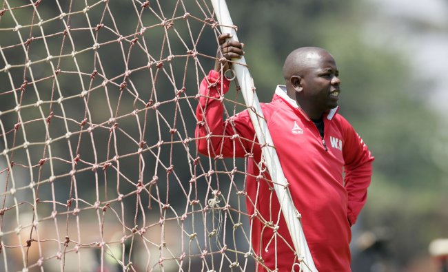 William Muluya is confident Kariobangi Sharks could surprise AFC Leopards in the GOtv Shield final. (Photo by Shutterspeed)