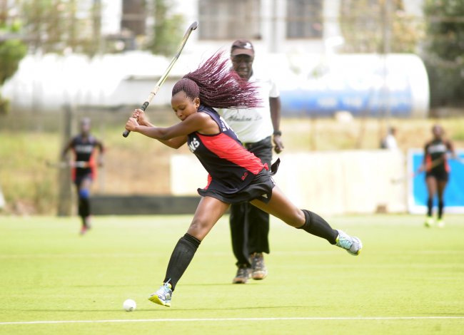 Kenyatta University kick off a busy hockey weekend wen they play against Chase Sailors. (Photo by Shutterspeed) 